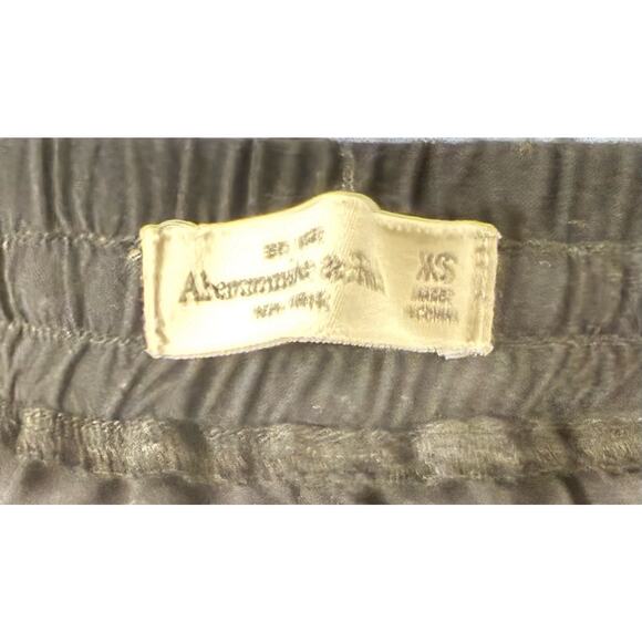 Abercrombie & Fitch Womens Casual Slacks Drawstring Elastic Waist Sz XS - Picture 4 of 9